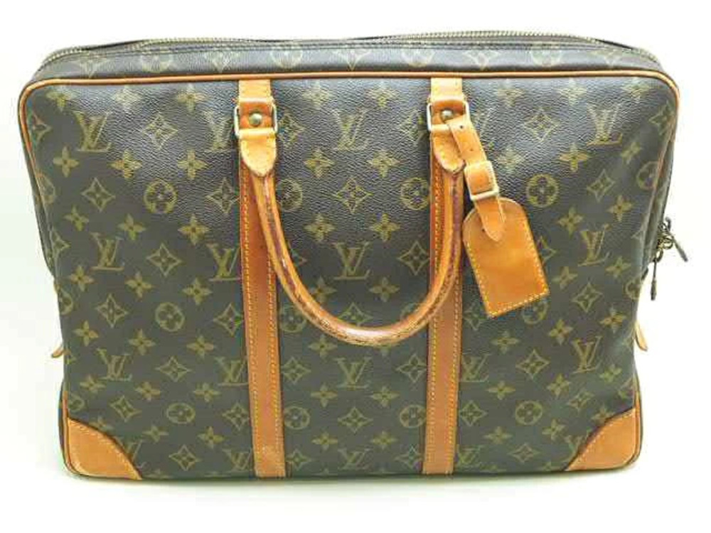 LOUIS VUITTON Business Bag Port Documents Voyage Monogram